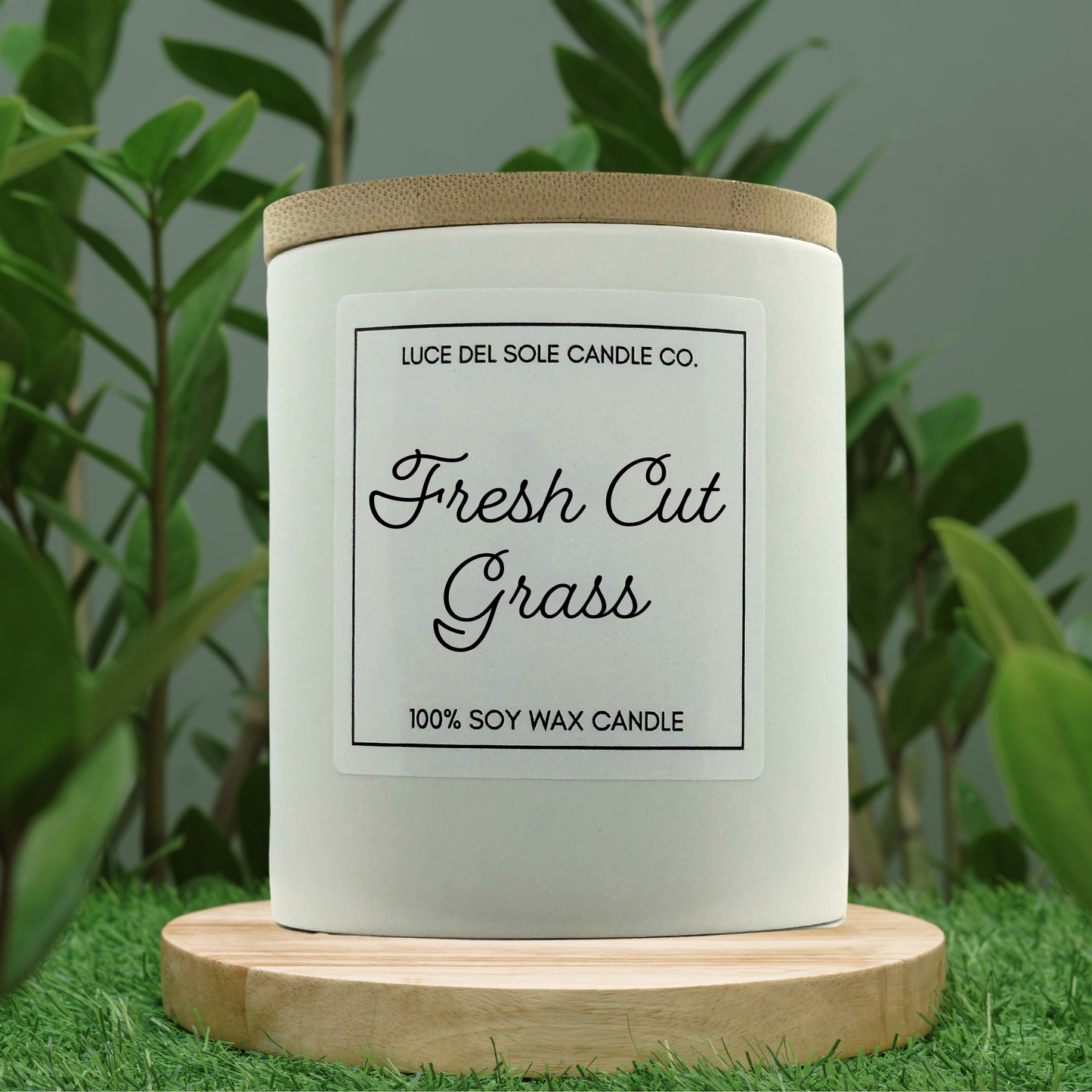 Fresh Cut Grass 12 oz Candle