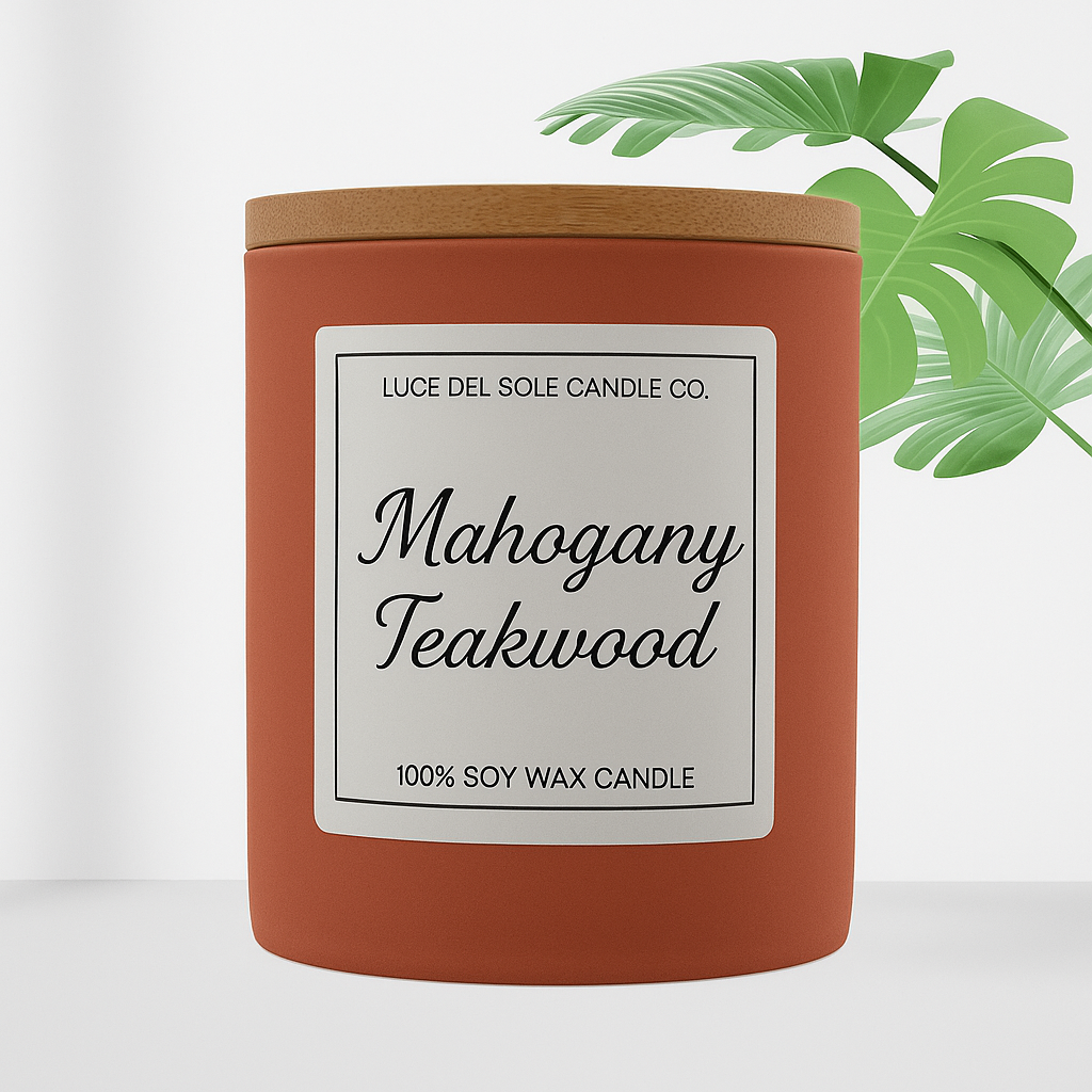 Mahogany Teakwood 12 oz Candle