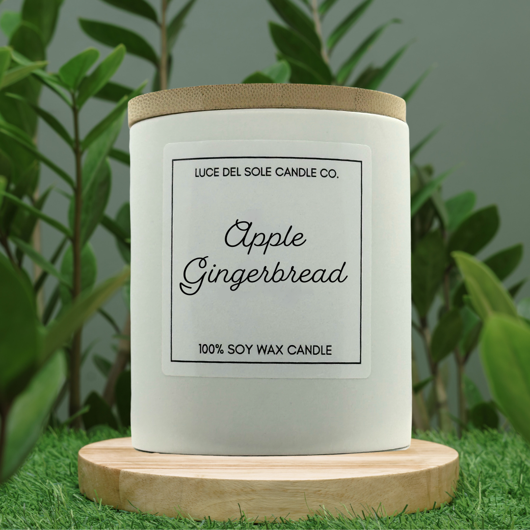 Apple Gingerbread 12 oz Candle