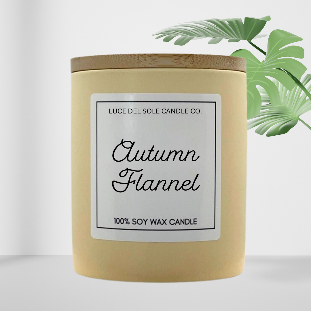 Autumn Flannel 12 oz Candle