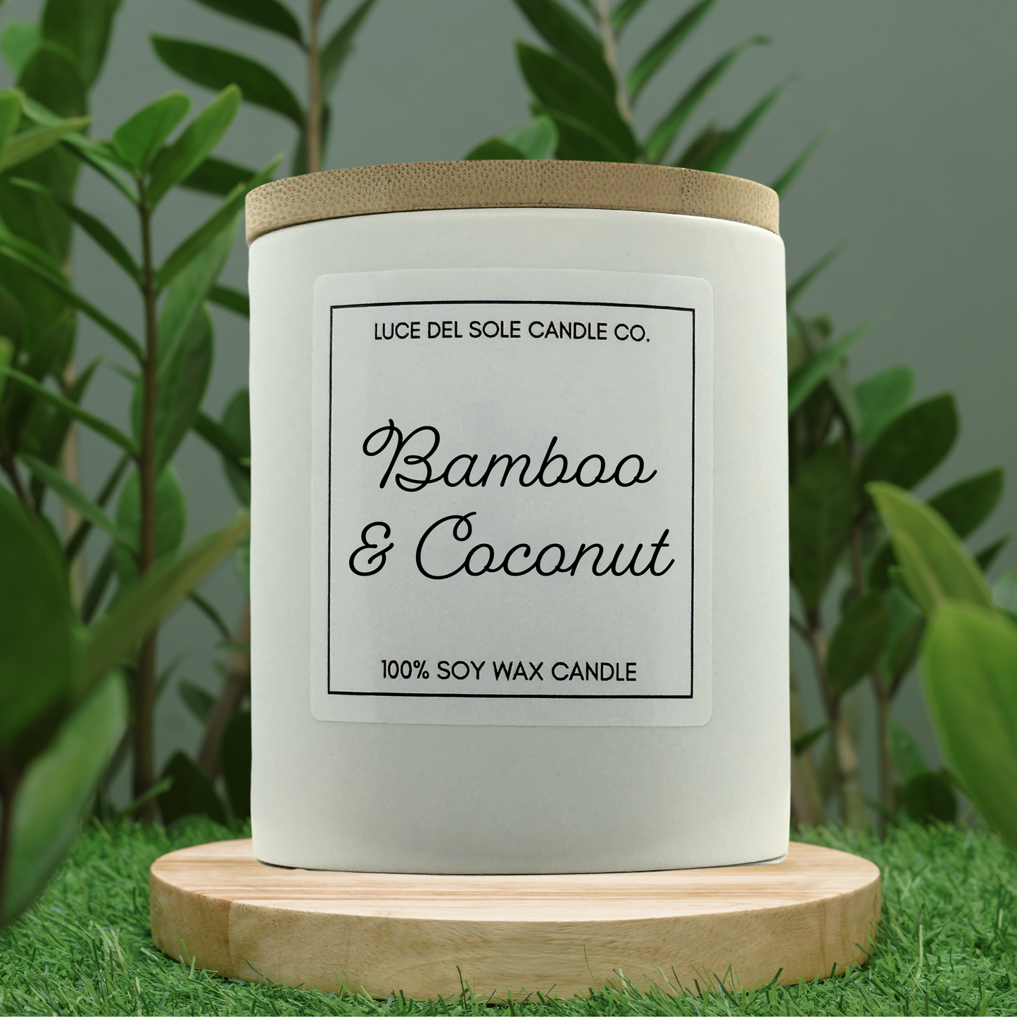 Bamboo & Coconut 12 oz Candle