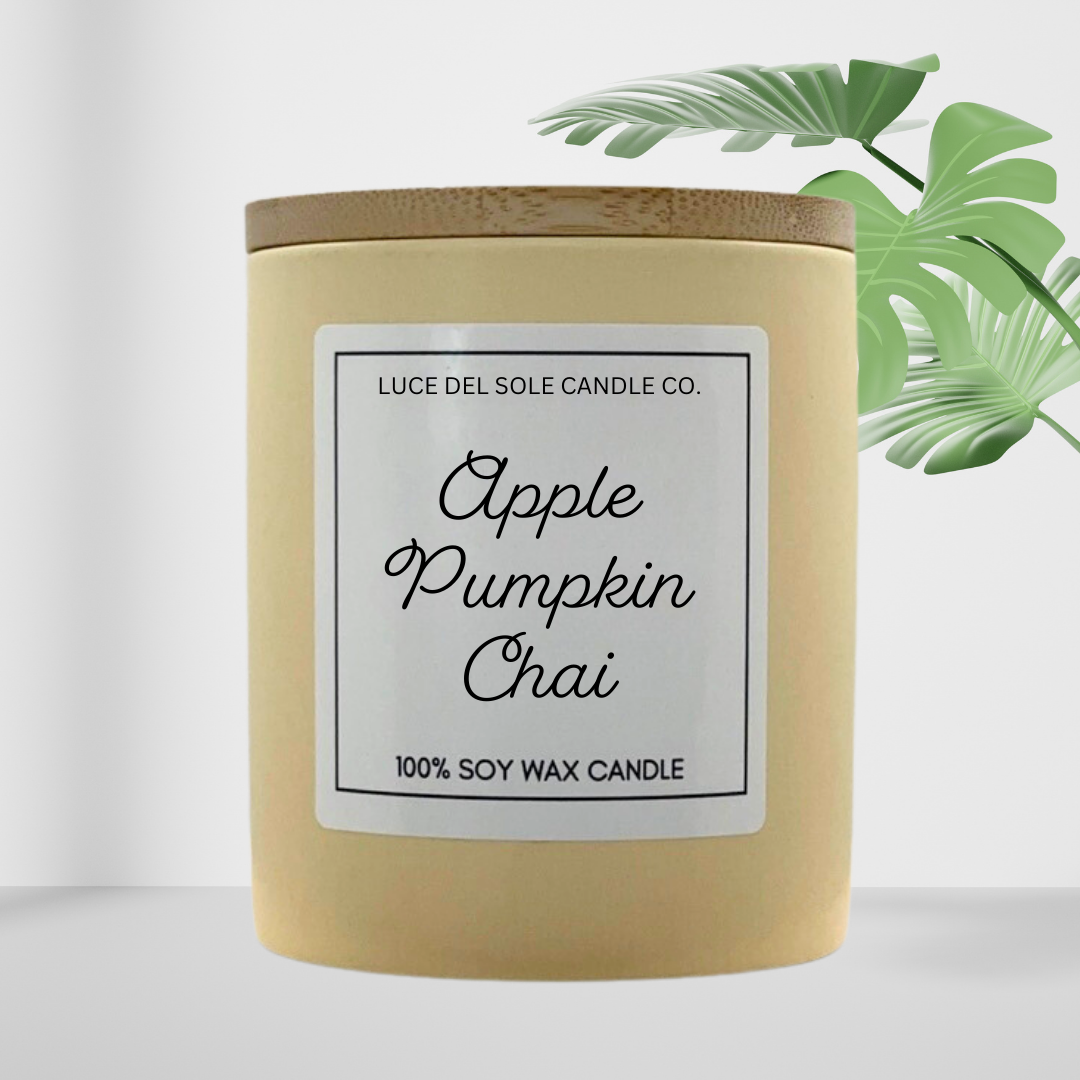 Apple Pumpkin Chai 12 oz Candle