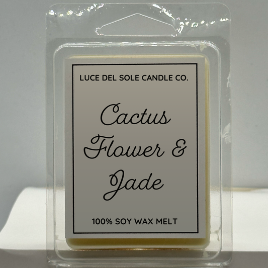 Cactus Flower & Jade Wax Melt
