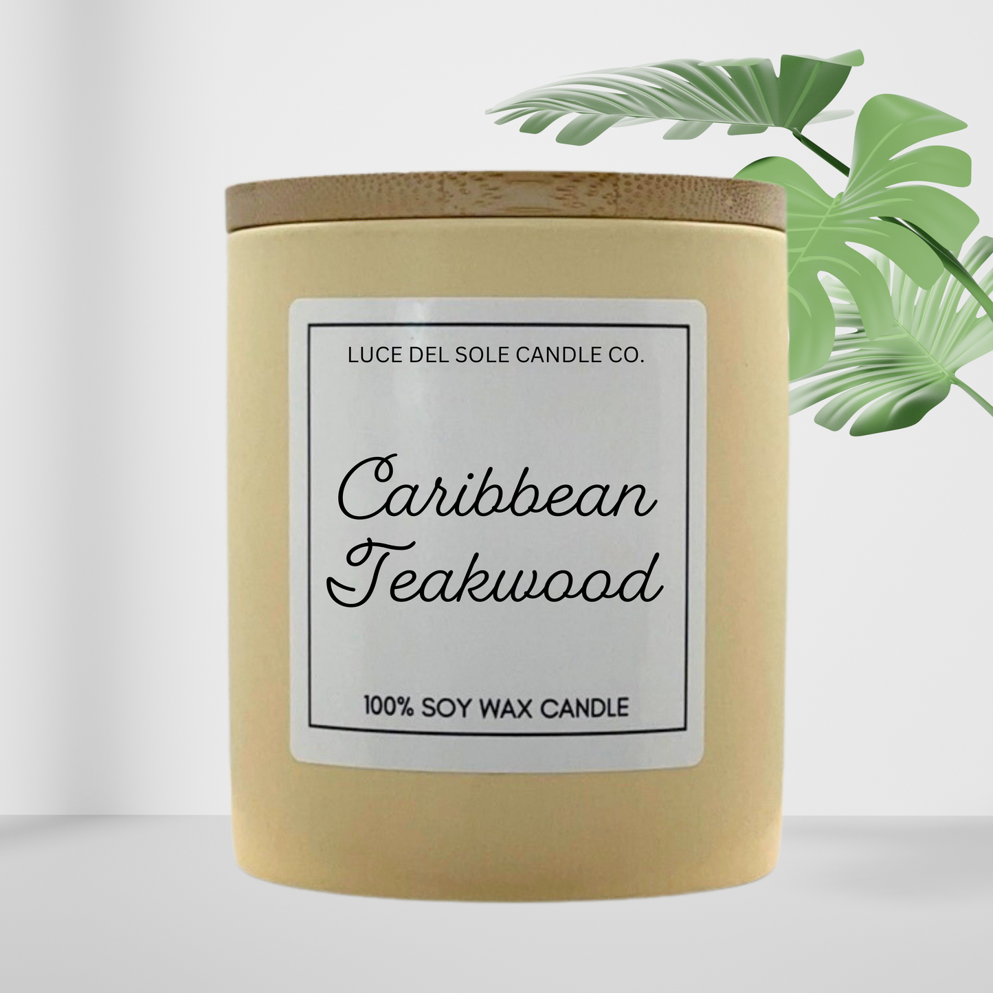 Caribbean Teakwood 12 oz Candle