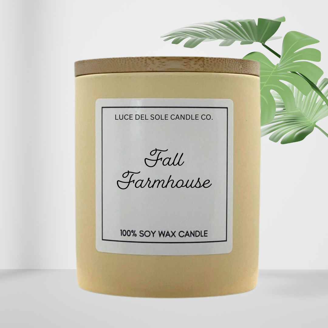 Fall Farmhouse 12 oz Candle