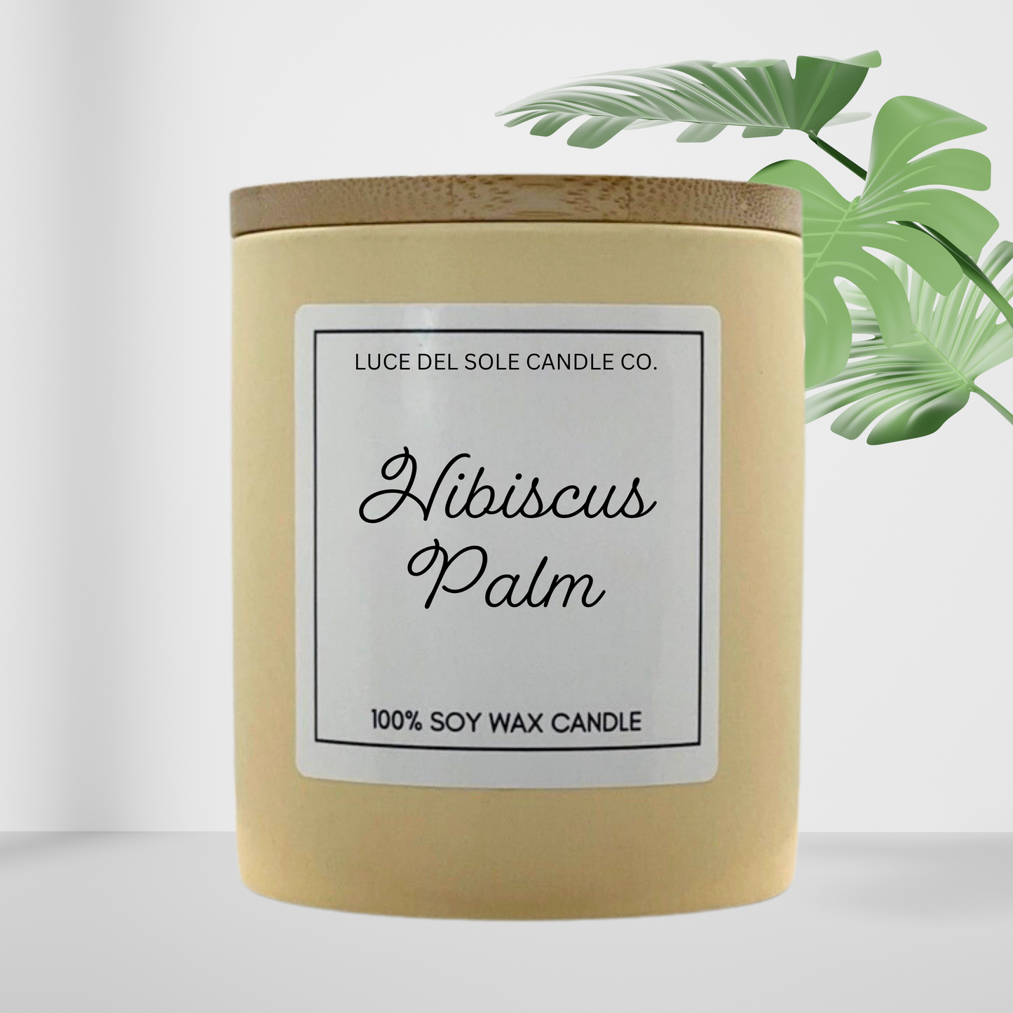 Hibiscus Palm 12 oz Candle