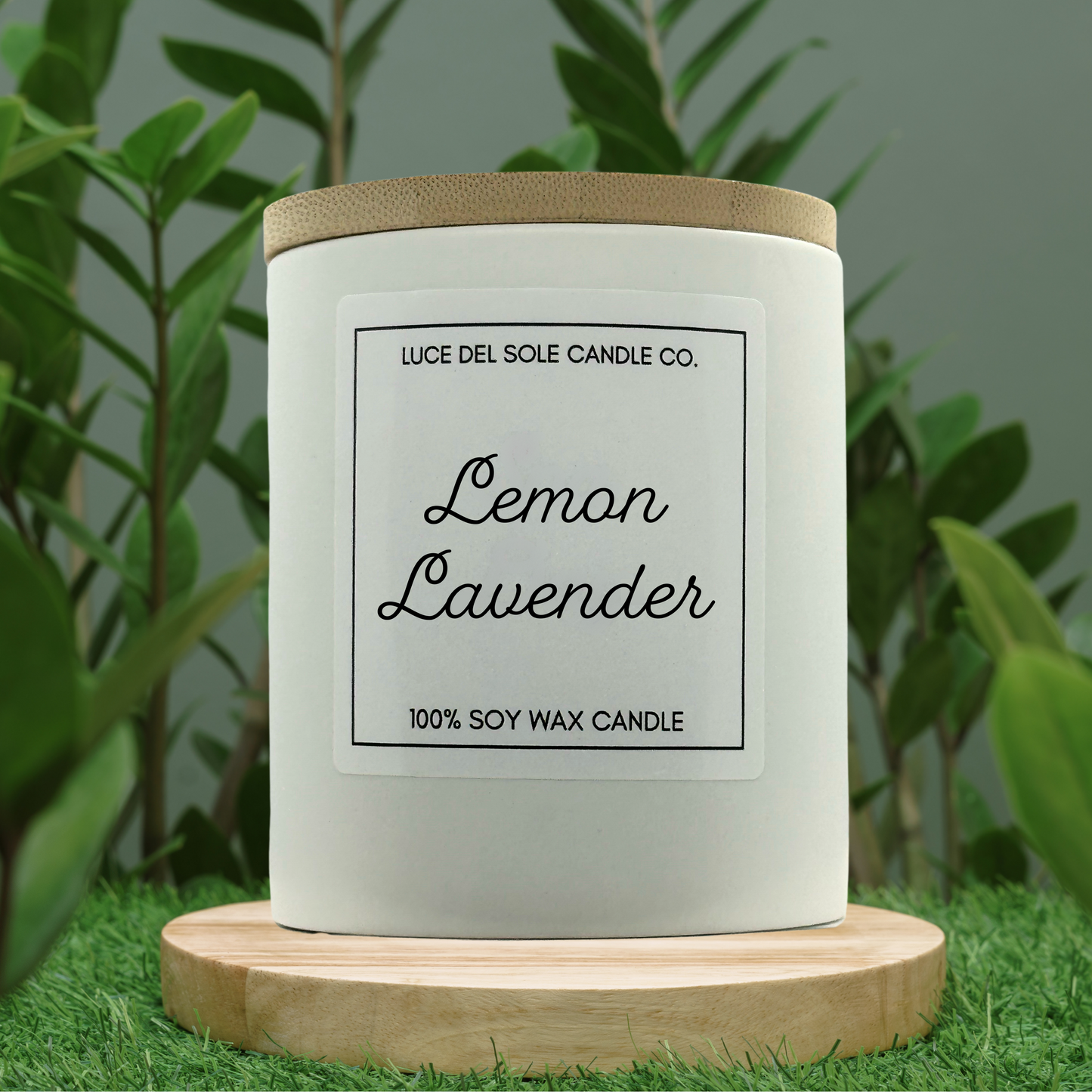 Lemon Lavender 12 oz Candle