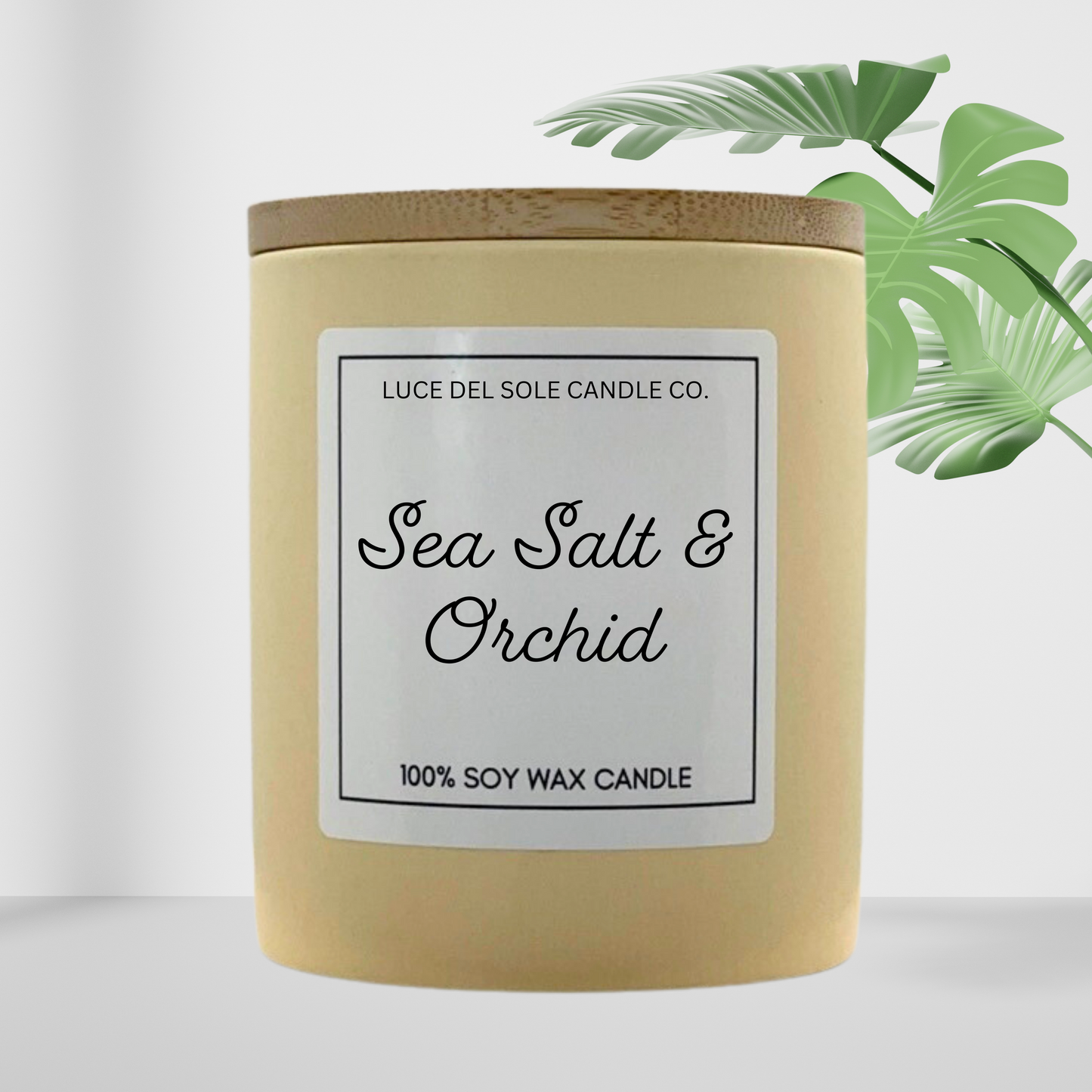 Sea Salt & Orchid 12 oz Candle