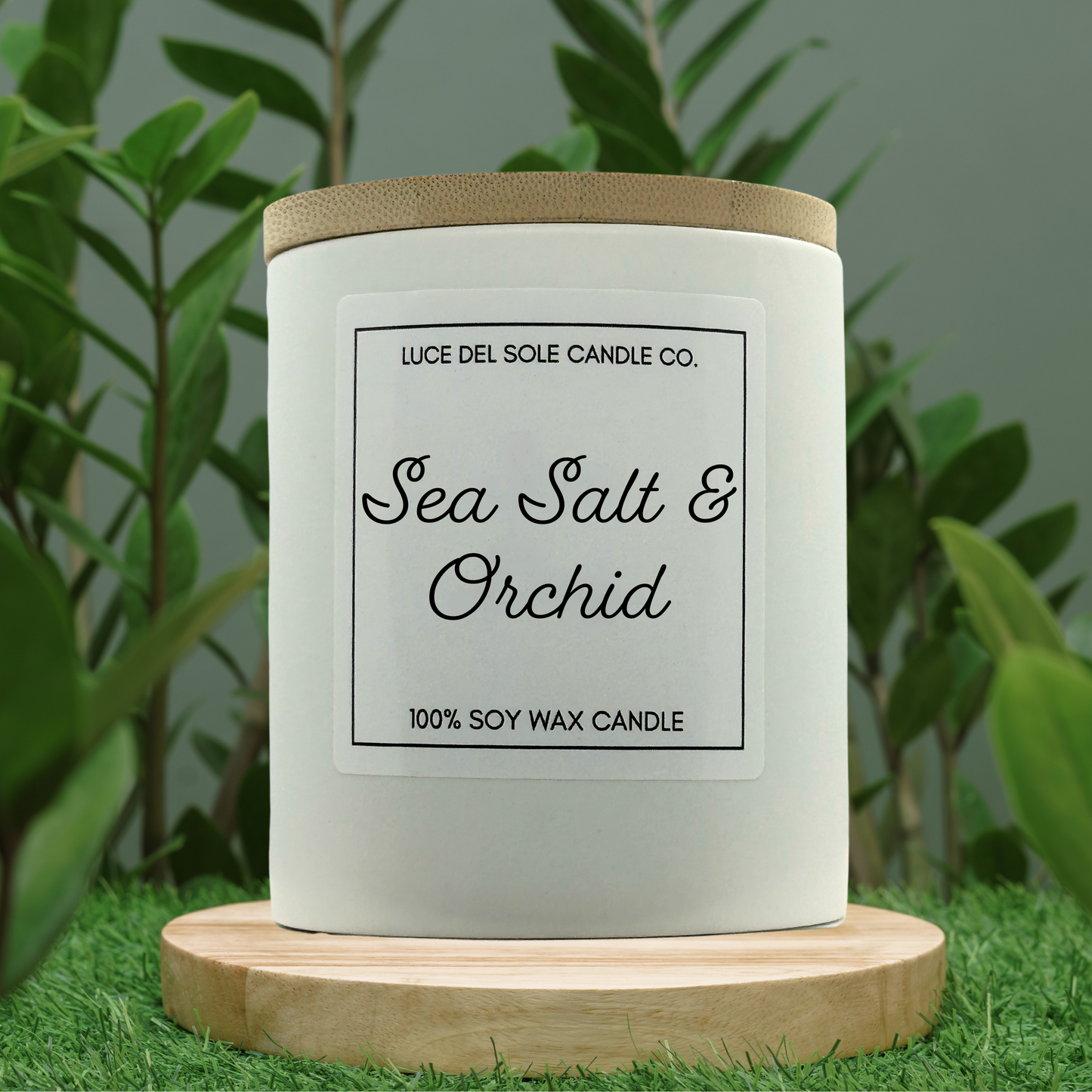 Sea Salt & Orchid 12 oz Candle
